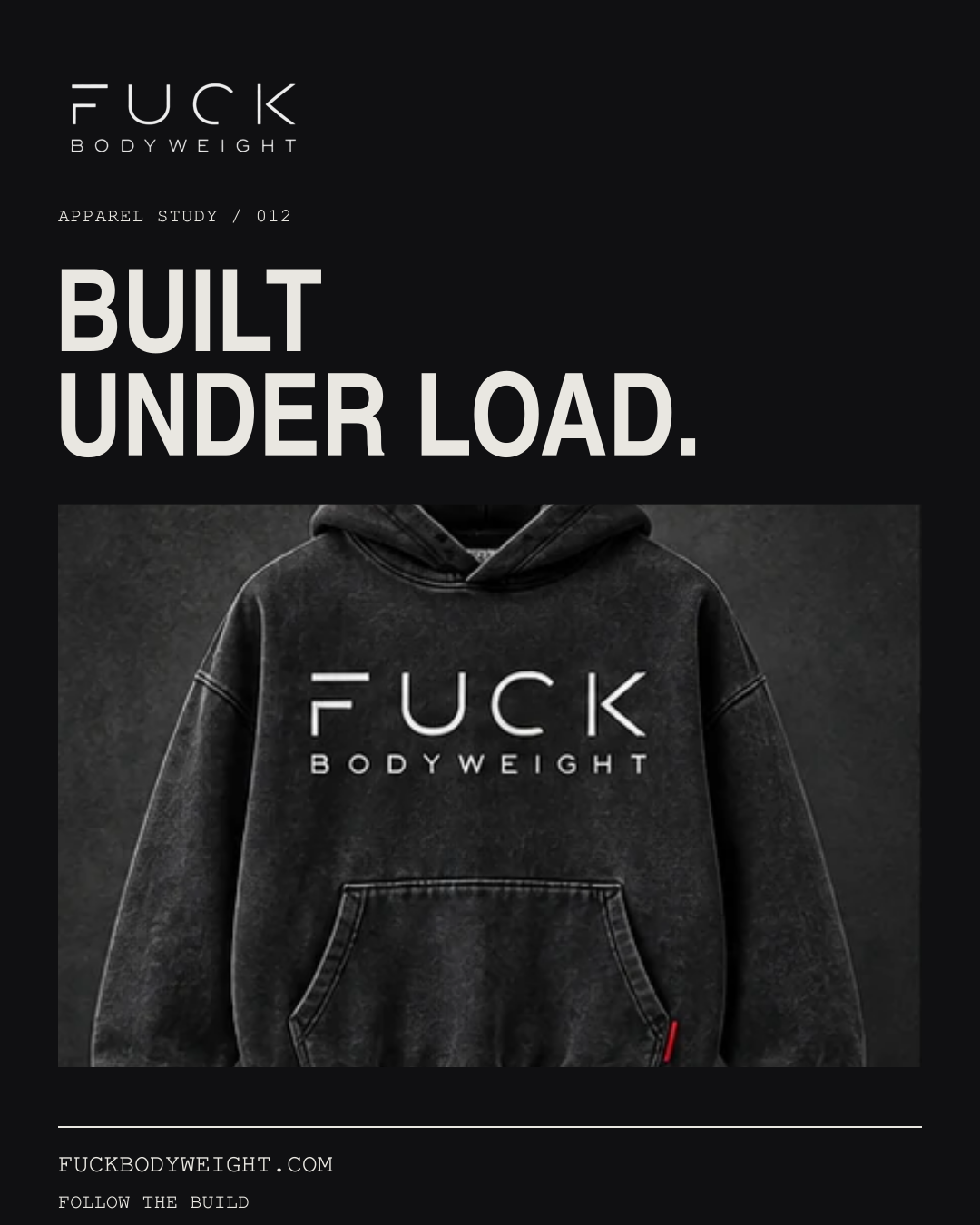 Built under load artwork