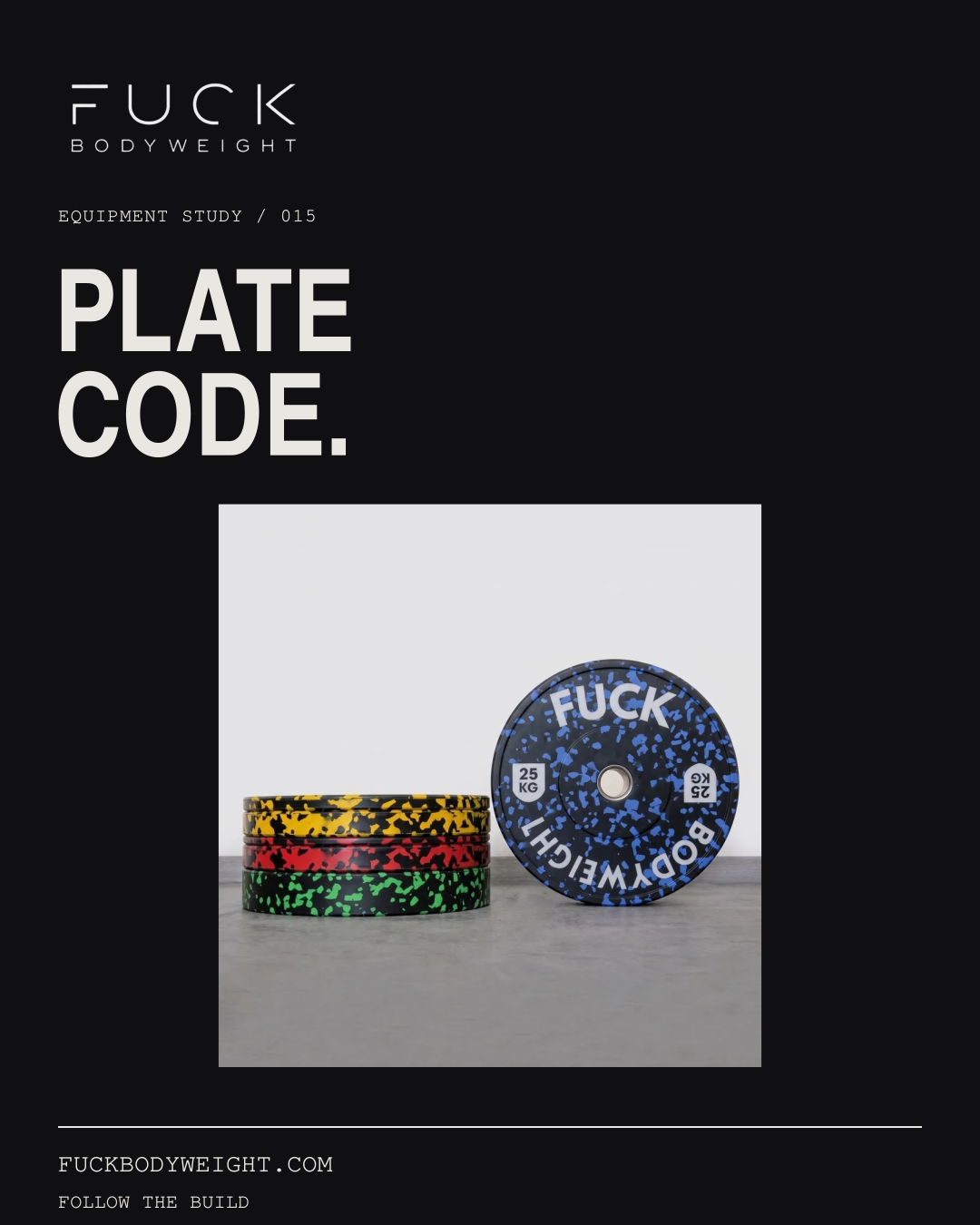 Plate code artwork